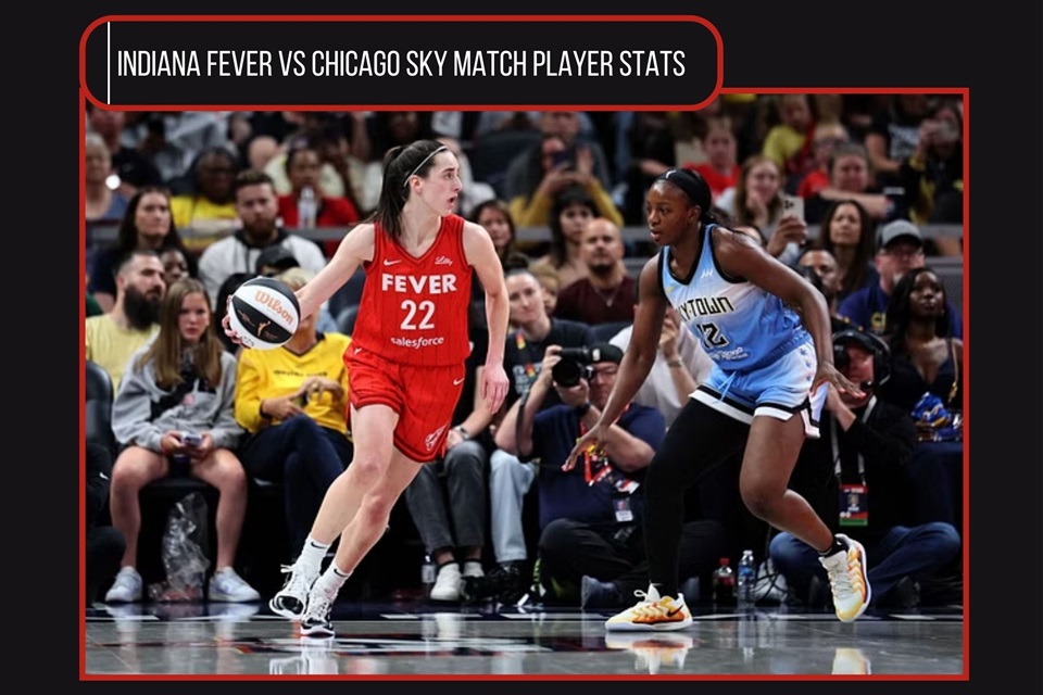 indiana fever vs chicago sky match player stats